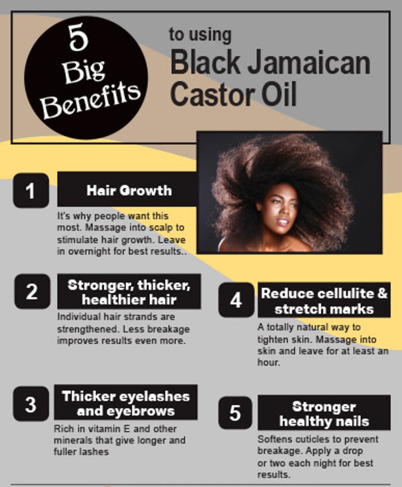 Black Jamaican Castor Oil (100% Pure)