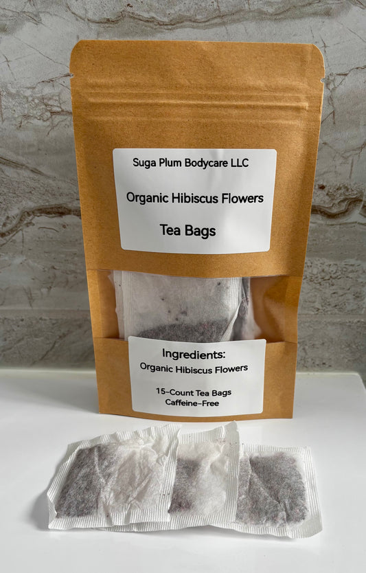 Organic Hibiscus Flower Tea bags