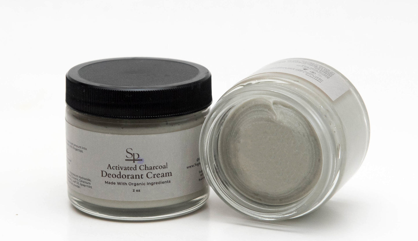 Activated Charcoal Deodorant Cream