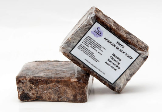 100% African Black Soap Bar