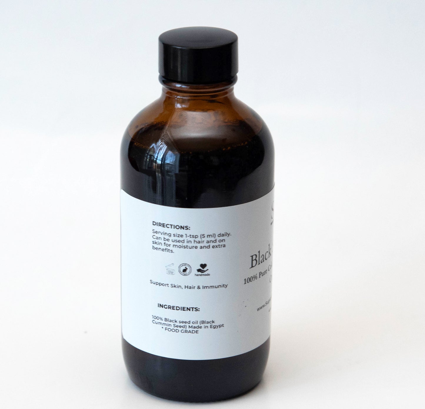 Black Seed Oil (100% Cold Pressed Unrefined)
