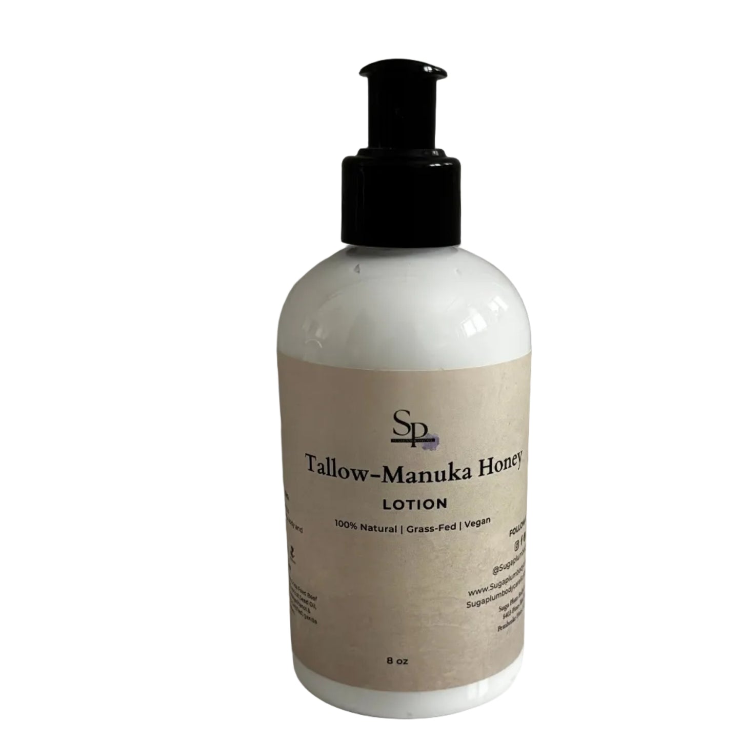 Tallow & Manuka Honey Lotion