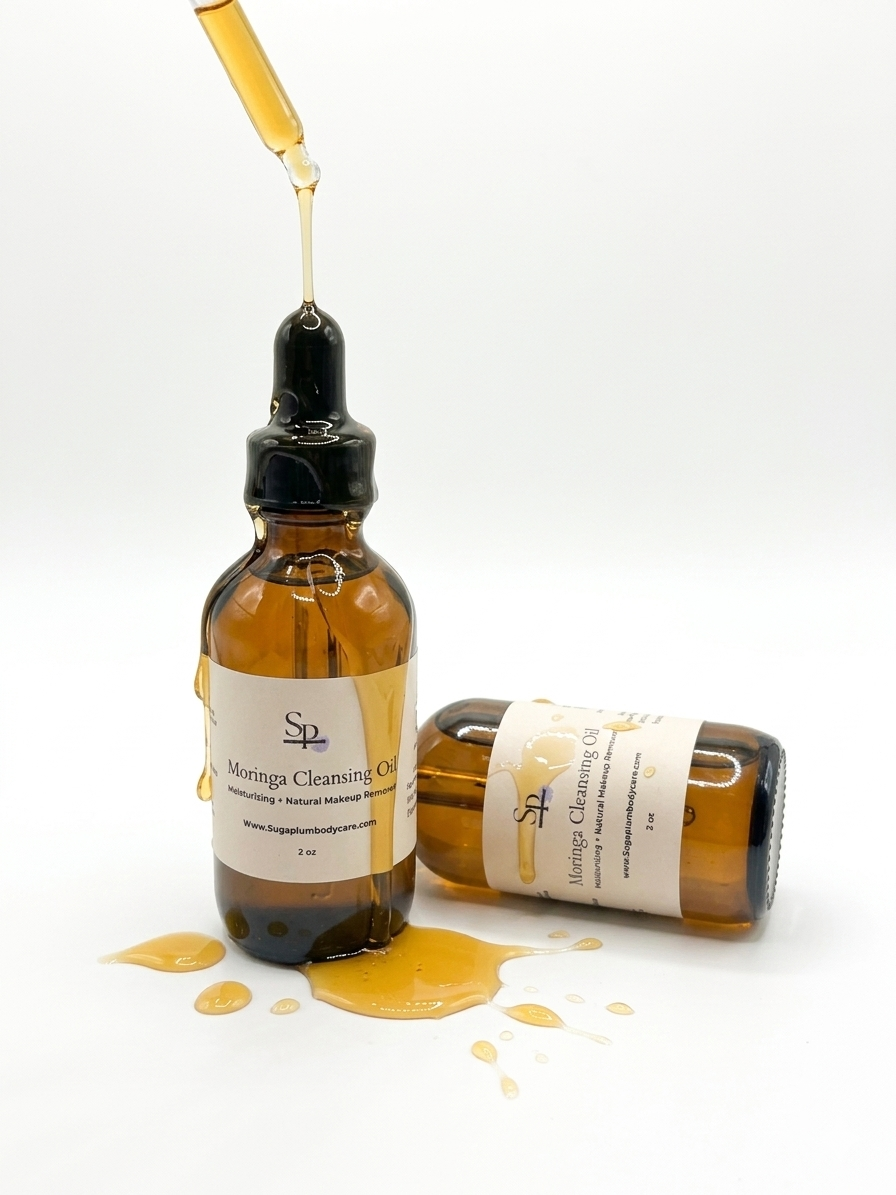 Moringa cleansing Oil + Natural Makeup Remover