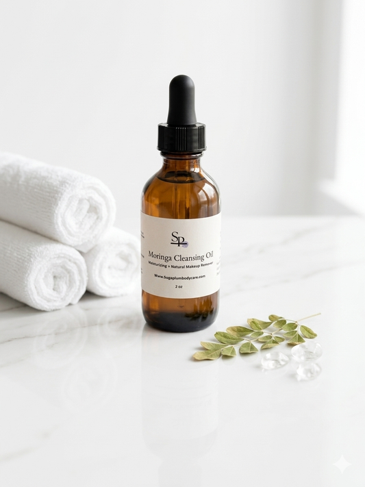 Moringa cleansing Oil + Natural Makeup Remover