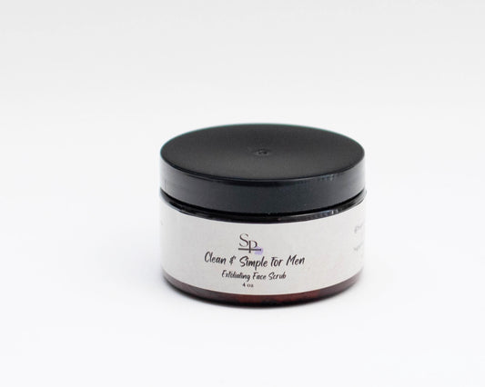 Clean & Simple Men Exfoliating Face Scrub