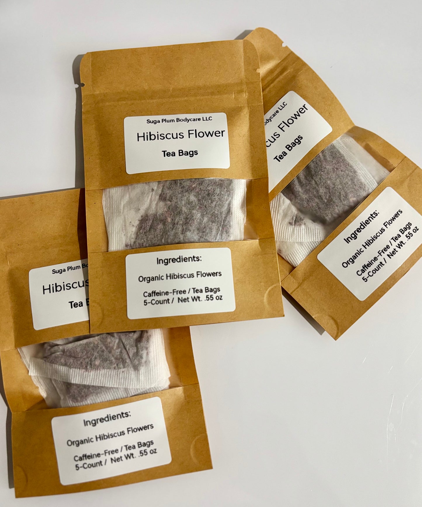 Organic Hibiscus Flower Tea bags