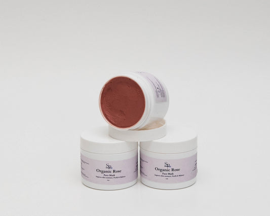 Organic Rose Face Mask